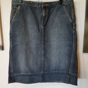 Jean skirt